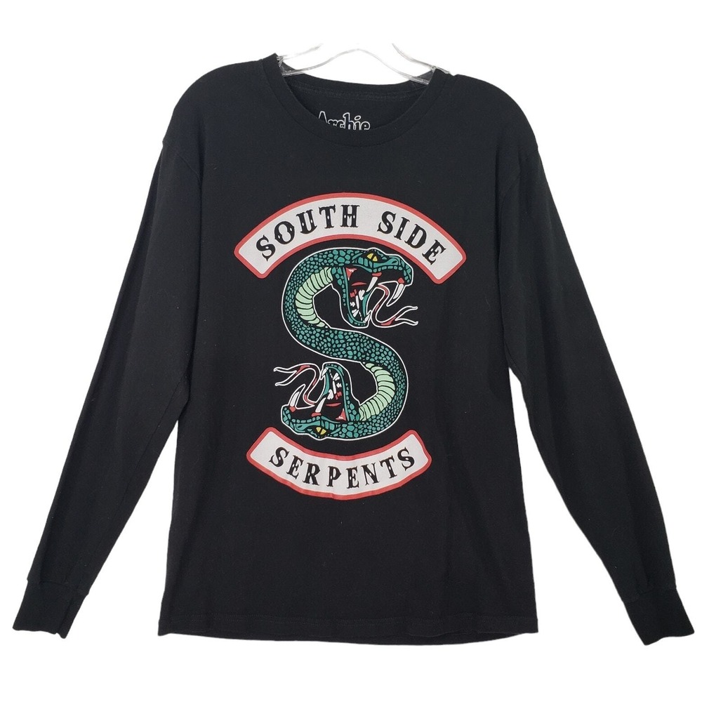 Riverdale‎ South Side Serpents Archie Comics Graphic Long Sleeve T-Shirt Small